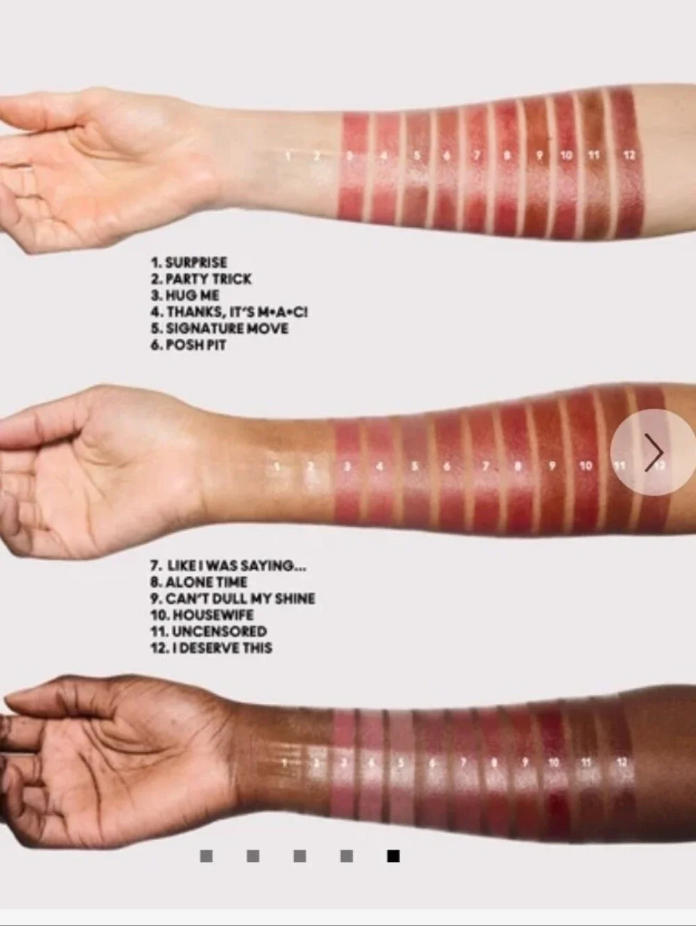 MAC Posh Pit Lustreglass Lipstick